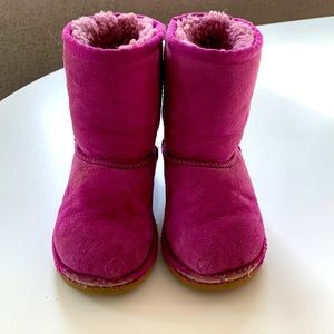 Purple UGG boots Girls size 9